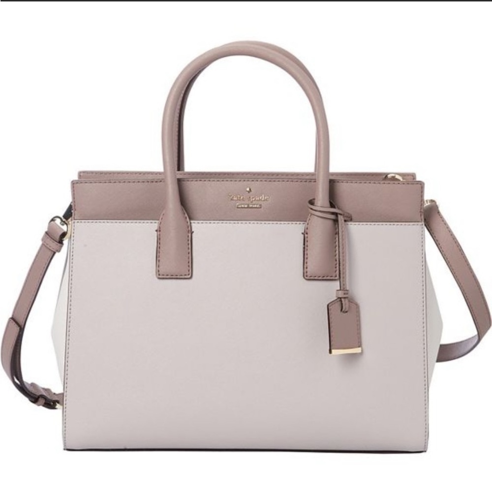Kate Spade Beige and Taupe Satchel